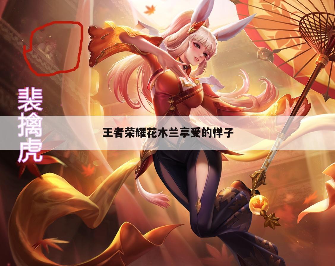 王者荣耀花木兰享受的样子