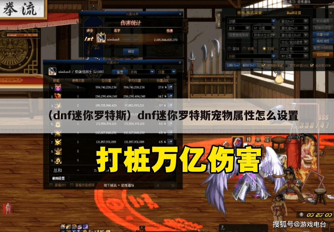 （dnf迷你罗特斯）dnf迷你罗特斯宠物属性怎么设置