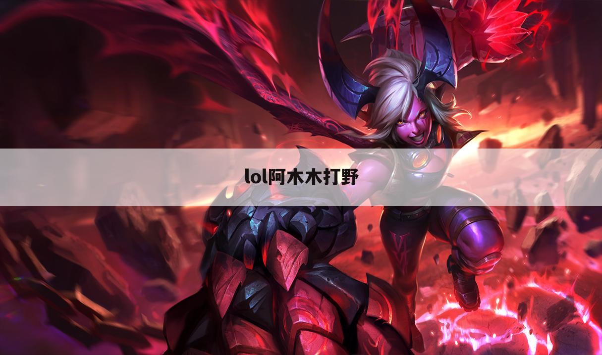 lol阿木木打野