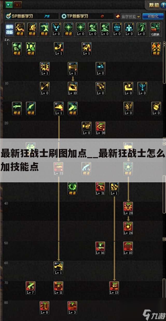 最新狂战士刷图加点__最新狂战士怎么加技能点