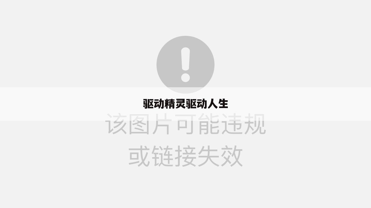 驱动精灵驱动人生