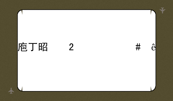 庖丁是指什么人