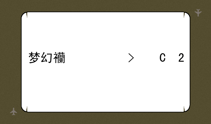 梦幻西游叶子猪