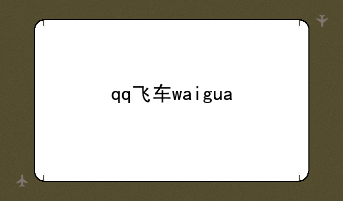 qq飞车waigua